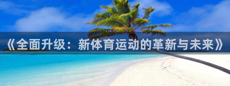 速球体育正规不：《全面升级：新体育运动的革新与未来》